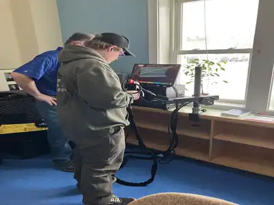 Bath Iron Works shares a welding simulator with Searsport HS